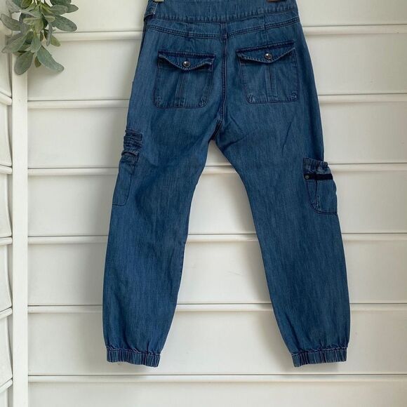 Pilcro And The Letterpress Ultra High-Rise Jogger Utility Jeans 0 - Picture 10 of 16